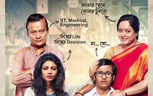 Poster of Generation Aami (November 23, 2018) starring Aparajita Adhya and Sauraseni Maitra